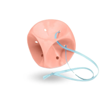 Пессарий кубический перфорированный. Размер 2 (32 мм) (телесный)