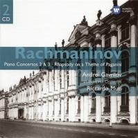 Компакт-диск Andrei Gavrilov, Riccardo Muti /  Piano Concerto Nos. 2 & 3; Rhapsody On A Theme Of Paganini; Preludes Etc. (2CD)