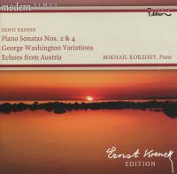 Компакт-диск Михаил Коржев / Krenek: Piano Sonatas (1CD)