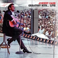 Виниловая пластинка Johnny Cash / Greatest hits live (1LP)