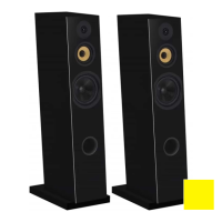 Напольная акустика Davis Acoustics Courbet 8 Yellow Gloss