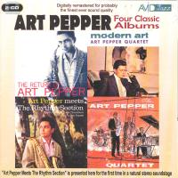 Компакт-диск Art Pepper / The return/ modern art/ meets the rhythm section/ quartet (Jewel)(2CD)