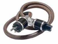 Силовой кабель DH Labs Power Plus Cryo Power Cable 15 amp (IEC-Schuko) 1м