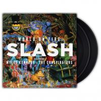 Виниловая пластинка Slash / World On Fire (Red) (2LP)