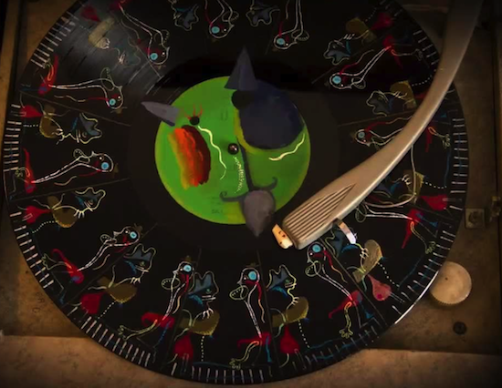 Зоотропный винил — звук и изображение