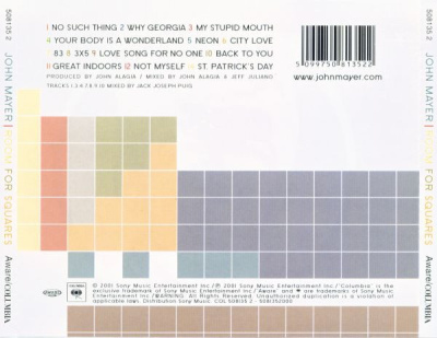 Компакт-диск John Mayer / Continuum (1CD)