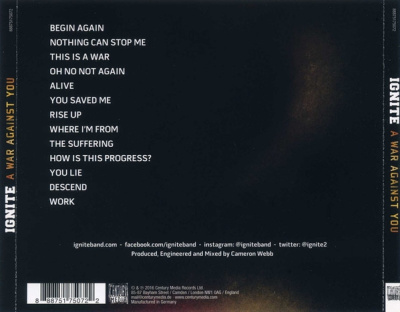 Компакт-диск Ignite / A War Against You (CD)