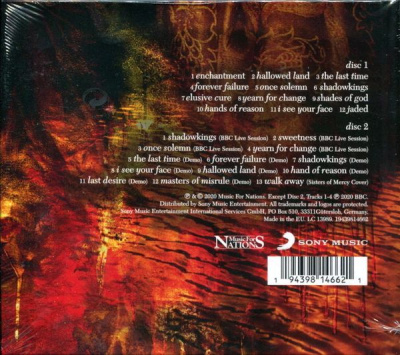 Компакт-диск Paradise Lost / Draconian Times (25th Anniversary Edition)(2CD)