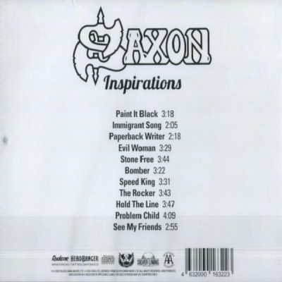 Компакт-диск Saxon / Inspirations (RU)(CD)